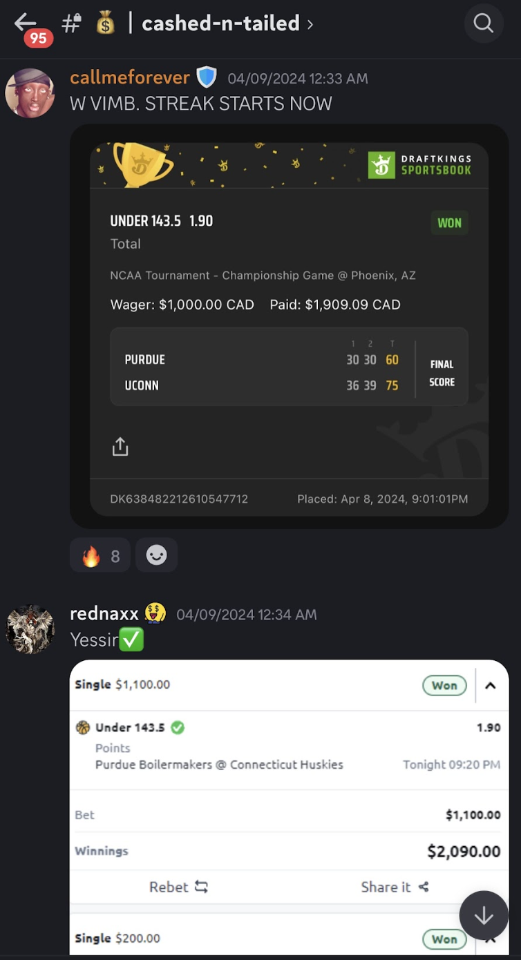 Two members' winning slips, cashing big again